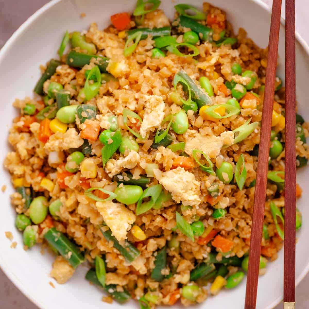 Healthy Takeout Cauliflower Fried Rice: Ready in 20 Minutes